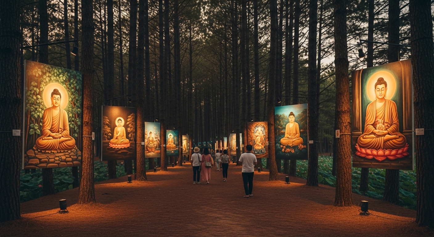 Triển Lãm Tranh Phật